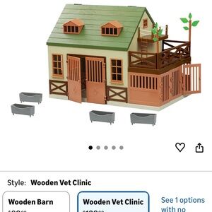 Terra by Battat Wooden Animal Hospital